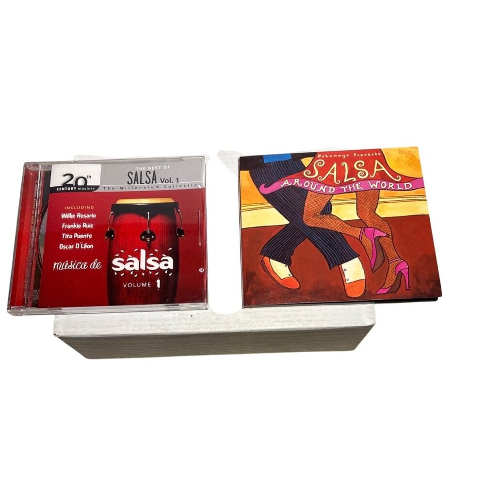The Best Of Salsa Vol. 1 & Putumayo Salsa Around The World CD Collection